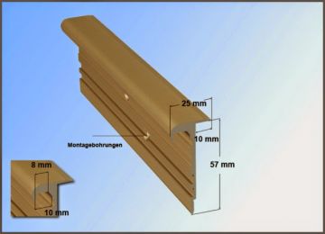 Treppenrenovierung - HK Treppenprofil Multiversal