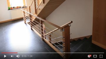 Treppenrenovierung - Treppen-Geländer